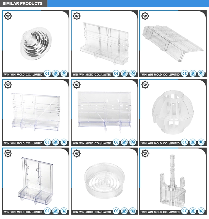 Precision Mirror Polishing Acrylic Part Injection Mould for Commodity